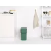 Atkritumu tvertne Brabantia 129827 16L taisnstūrveida plastmasas zaļa