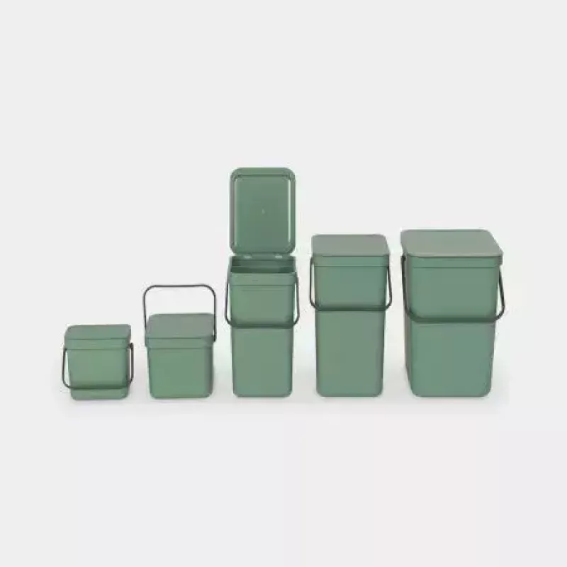 Atkritumu tvertne Brabantia 129827 16L taisnstūrveida plastmasas zaļa