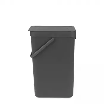 Atkritumu tvertne Brabantia 109966 16L Taisnstūrveida Pelēka