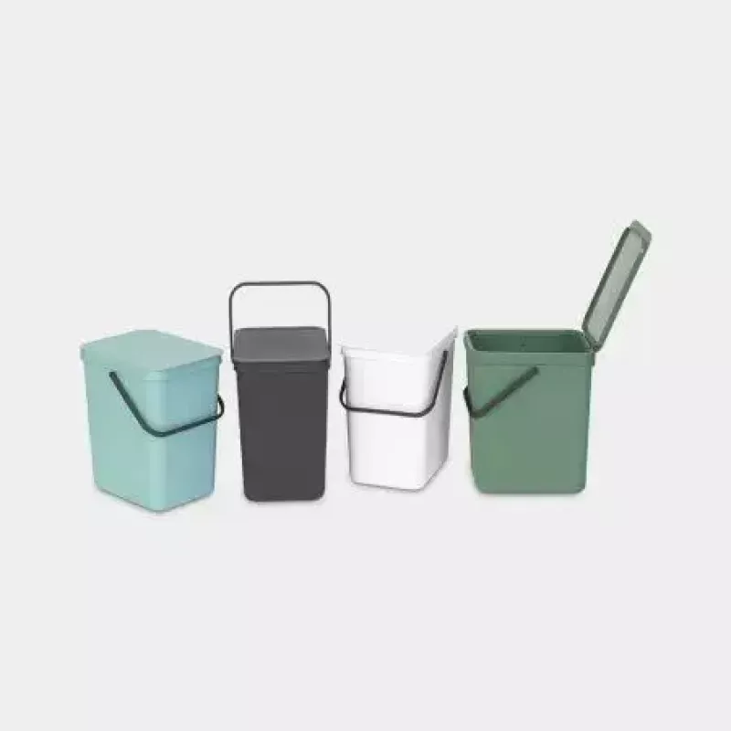 Atkritumu tvertne Brabantia 129964 25L taisnstūra plastmasas zaļa