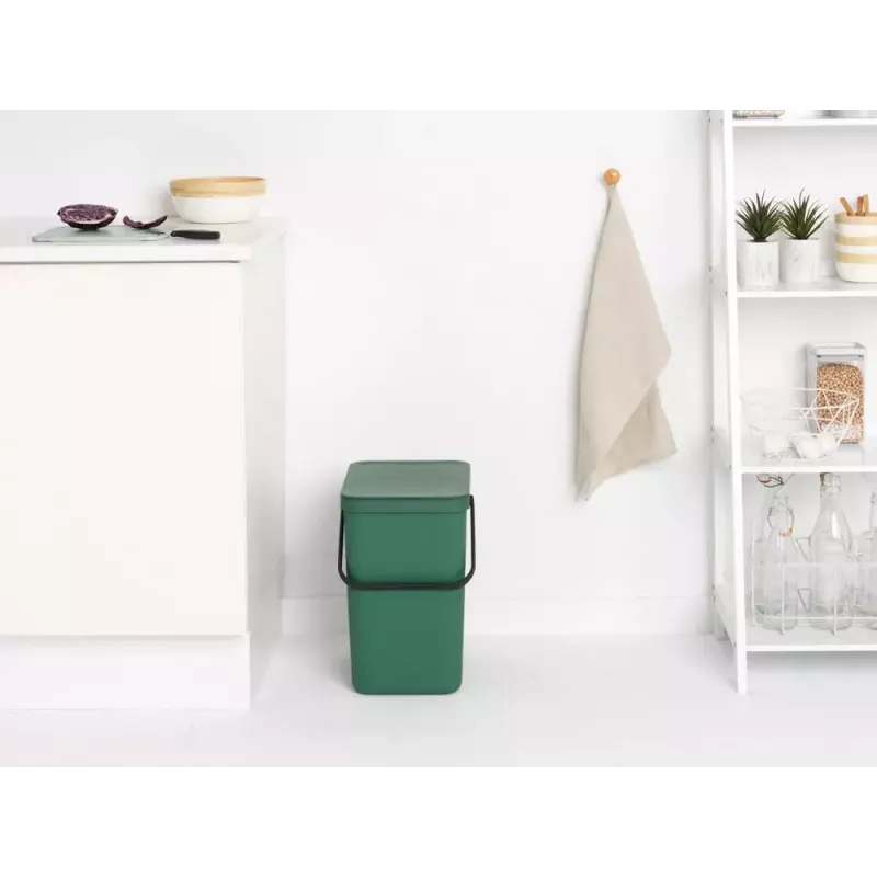 Atkritumu tvertne Brabantia 129964 25L taisnstūra plastmasas zaļa