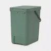 Atkritumu tvertne Brabantia 129964 25L taisnstūra plastmasas zaļa