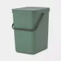 Atkritumu tvertne Brabantia 129964 25L taisnstūra plastmasas zaļa