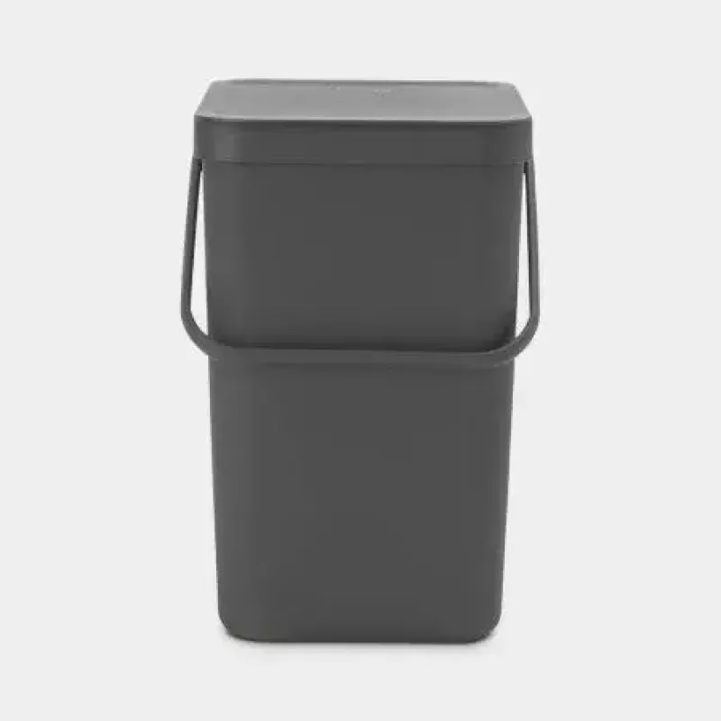 Atkritumu tvertne Brabantia 129940 25 L Taisnstūrveida Plastmasa Pelēka