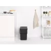 Atkritumu tvertne Brabantia 129940 25 L Taisnstūrveida Plastmasa Pelēka