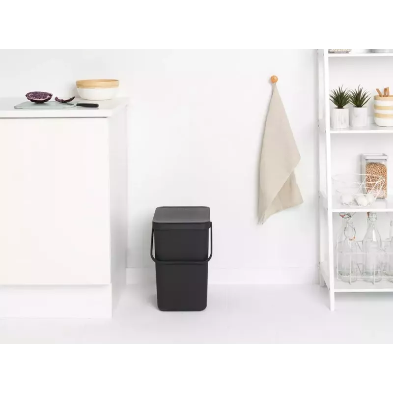Atkritumu tvertne Brabantia 129940 25 L Taisnstūrveida Plastmasa Pelēka