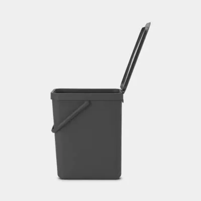 Atkritumu tvertne Brabantia 129940 25 L Taisnstūrveida Plastmasa Pelēka