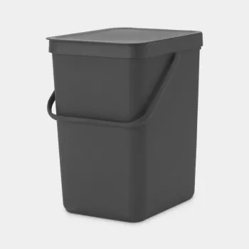 Atkritumu tvertne Brabantia 129940 25 L Taisnstūrveida Plastmasa Pelēka