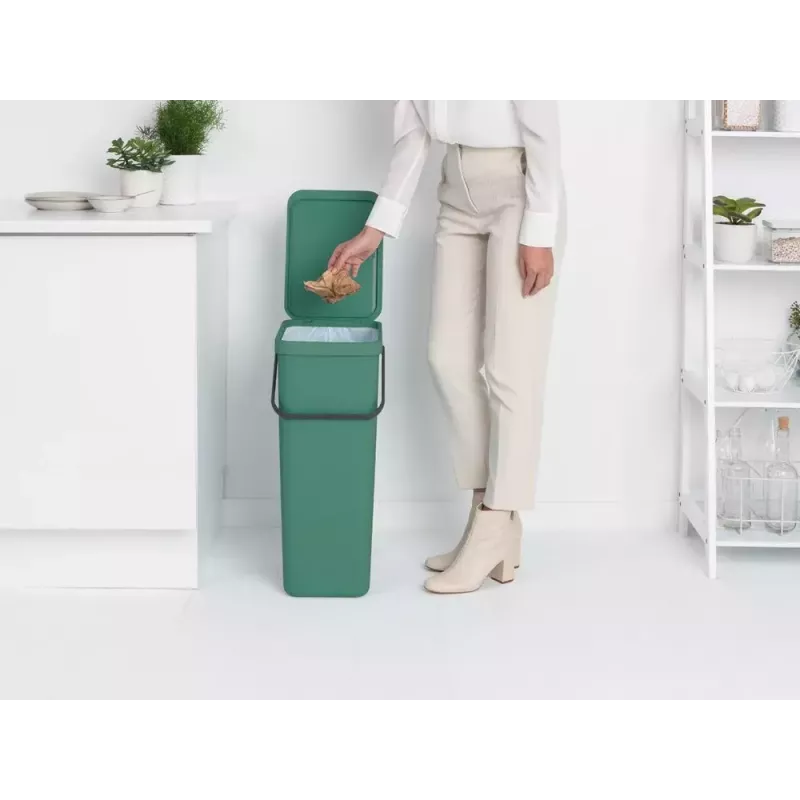 Brabantia Sort & Go 40 L Taisnstūra Zaļa