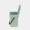 Atkritumu tvertne Brabantia Sort & Go 3 L Zaļa Platums 188 mm Dziļums 139 mm Augstums 181 mm