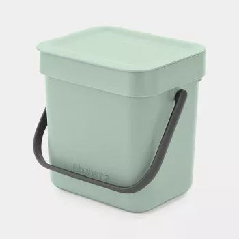 Atkritumu tvertne Brabantia Sort & Go 3 L Zaļa Platums 188 mm Dziļums 139 mm Augstums 181 mm