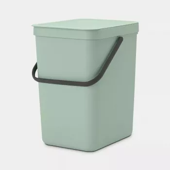 Brabantia Sort & Go 25 L zaļa atkritumu tvertne 265x340x400 mm