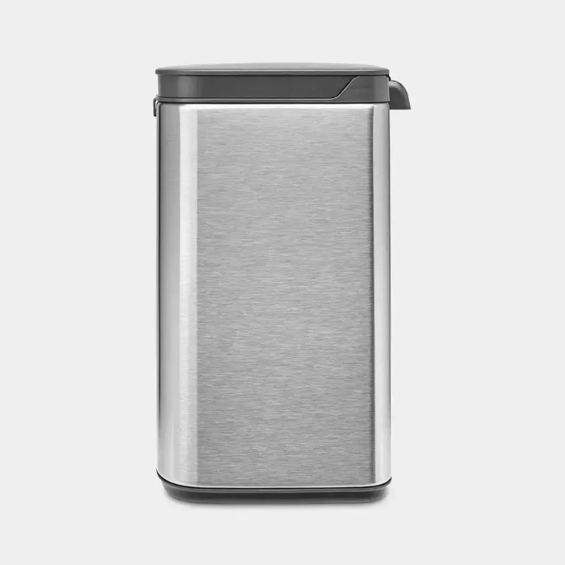 Atkritumu tvertne Brabantia Bo 4 L taisnstūrveida tērauda melna 22 28 49