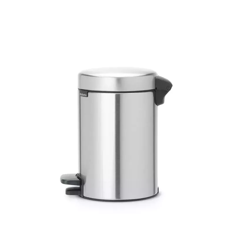 Pedāļa tvertne Brabantia newIcon Round Brushed steel