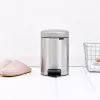 Pedāļa tvertne Brabantia newIcon Round Brushed steel