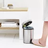 Pedāļa tvertne Brabantia newIcon Round Brushed steel