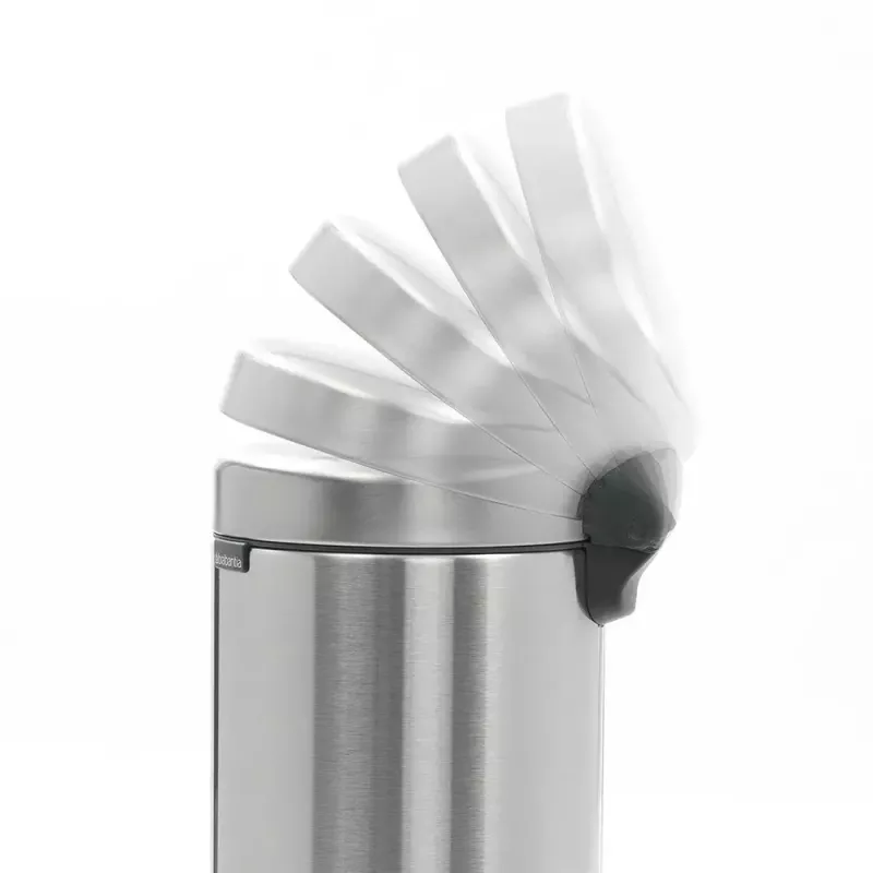 Pedāļa tvertne Brabantia newIcon Round Brushed steel