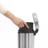 Pedāļa tvertne Brabantia newIcon Round Brushed steel