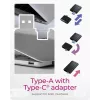 ICY BOX 2-vienā karšu lasītājs ar USB Type-A un USB Type-C saskarni