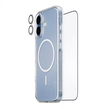 PanzerGlass CARE 3-in-1 Flagship Explorer komplekts iPhone 17 — izturīgs pret skrāpējumiem un triecieniem