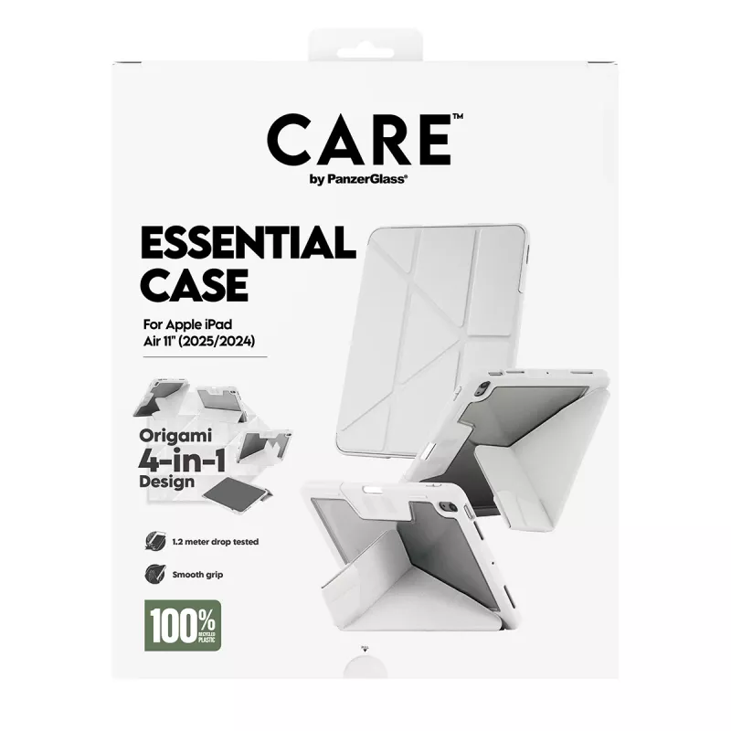 PanzerGlass CARE™ by Essential Case Light pelēka iPad Air 11 inch (2024-2026)