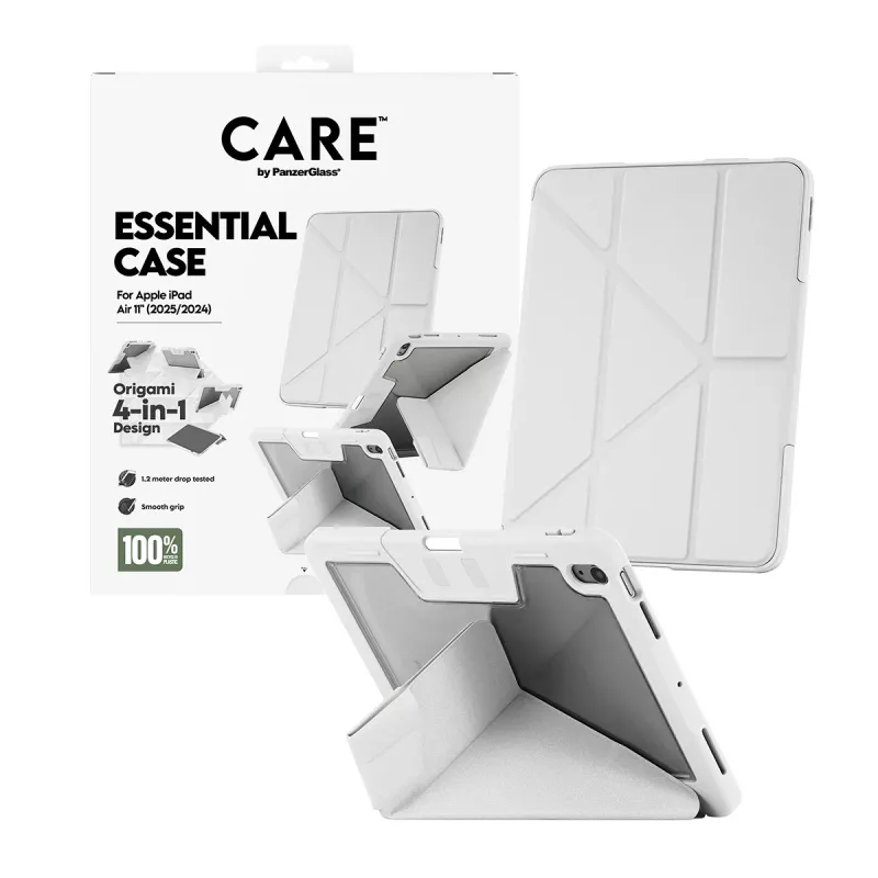 PanzerGlass CARE™ by Essential Case Light pelēka iPad Air 11 inch (2024-2026)