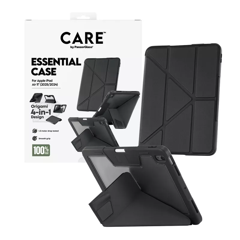 Planšetdatora aizsargvāciņš PanzerGlass TPU Essential Case CR76640 Melns iPad Air