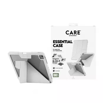 PanzerGlass CARE™ by Essential Case gaiši pelēks iPad Air 13 collas (2024-2026)