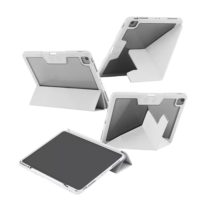 PanzerGlass CARE™ by Essential Case gaiši pelēks iPad Air 13 collas (2024-2026)