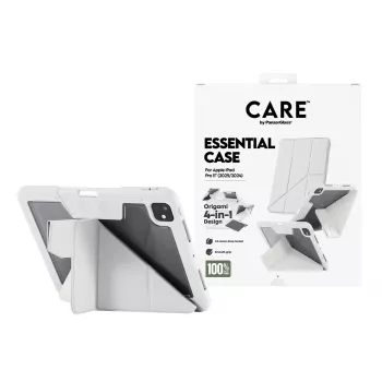 Vāciņš PanzerGlass CARE by ® TPU Essential Case pelēks iPad Pro 11 collas (2024-2025)