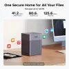 UGREEN NAS DH4300 Plus 4-bay 120TB ar 2.5GbE un USB-C