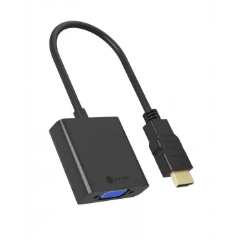 HDMI–VGA adapteris icybox IB-AC502a — HDMI A (vīrišķais) uz VGA (sieviešu) adapteris