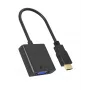 HDMI–VGA adapteris icybox IB-AC502a — HDMI A (vīrišķais) uz VGA (sieviešu) adapteris