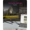 HDMI–VGA adapteris icybox IB-AC502a — HDMI A (vīrišķais) uz VGA (sieviešu) adapteris