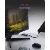 HDMI–VGA adapteris icybox IB-AC502a — HDMI A (vīrišķais) uz VGA (sieviešu) adapteris