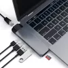 Klēpjdatora dokstacija Satechi ST-TCPHEM Thunderbolt 3 pelēka