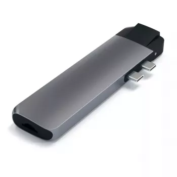 Klēpjdatora dokstacija Satechi ST-TCPHEM Thunderbolt 3 pelēka