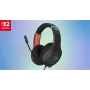Austiņas Turtle Beach Airlite Fit Charcoal Melns vadu spēļu austiņas ar apgriežamu mikrofonu un virsausu komfortu