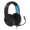 Austiņas Turtle Beach Airlite Fit Charcoal Melns vadu spēļu austiņas ar apgriežamu mikrofonu un virsausu komfortu