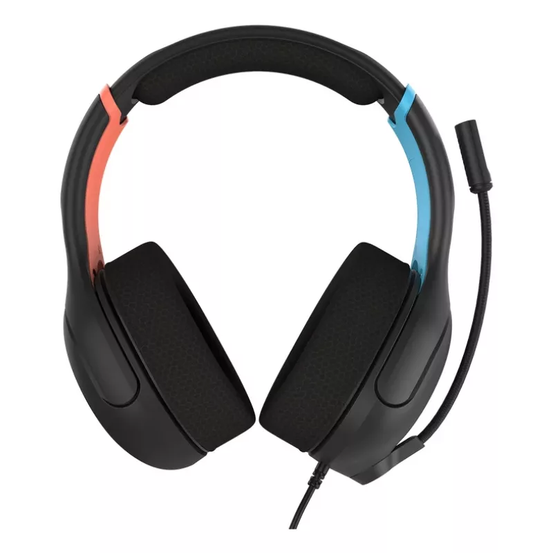 Austiņas Turtle Beach Airlite Fit Charcoal Melns vadu spēļu austiņas ar apgriežamu mikrofonu un virsausu komfortu