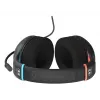 Austiņas Turtle Beach Airlite Fit Charcoal Melns vadu spēļu austiņas ar apgriežamu mikrofonu un virsausu komfortu
