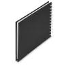 Hama Fine Art fotoalbums Melns 30 loksnes 14 x 14 cm Spirāliesējums