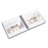 Hama Fine Art fotoalbums Melns 30 loksnes 14 x 14 cm Spirāliesējums