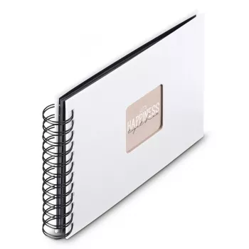 Hama 00009845 fotoalbums Balts 50 loksnes 10 x 15 Spirālveida iesējums