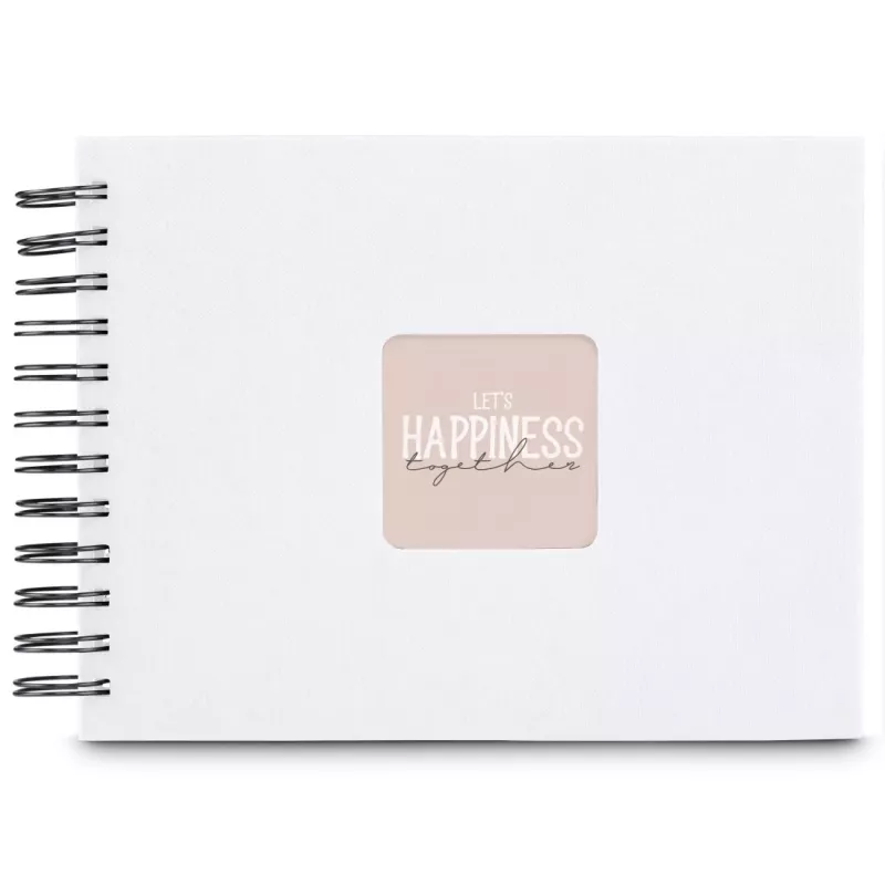 Hama 00009845 fotoalbums Balts 50 loksnes 10 x 15 Spirālveida iesējums