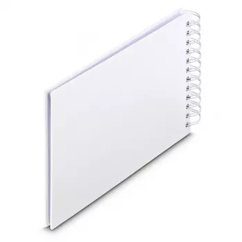 Hama 00009842 fotoalbums Balts 50 loksnes 10 x 15 Spirālveida iesējums