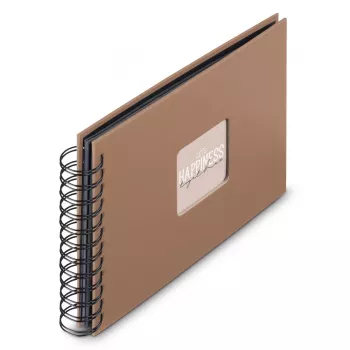 Hama 00009851 fotoalbums Brūns 50 loksnes 10 x 15 Spirālveida iesējums