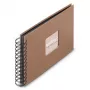 Hama 00009851 fotoalbums Brūns 50 loksnes 10 x 15 Spirālveida iesējums