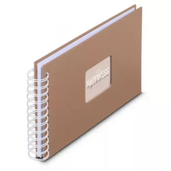 Hama 00009848 fotoalbums Brūns 50 loksnes 10 x 15 Spirālveida iesējums