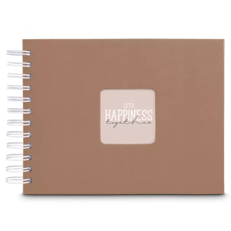 Hama 00009848 fotoalbums Brūns 50 loksnes 10 x 15 Spirālveida iesējums